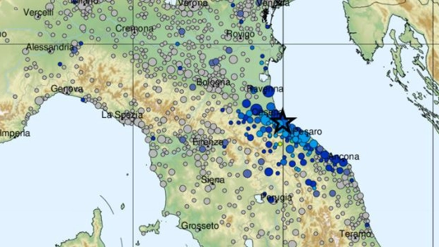 Effetti del terremoto in scala MCS dai questionari su web