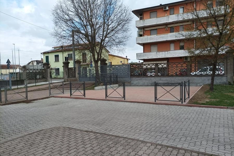 L'area della scuola di via Savonarola