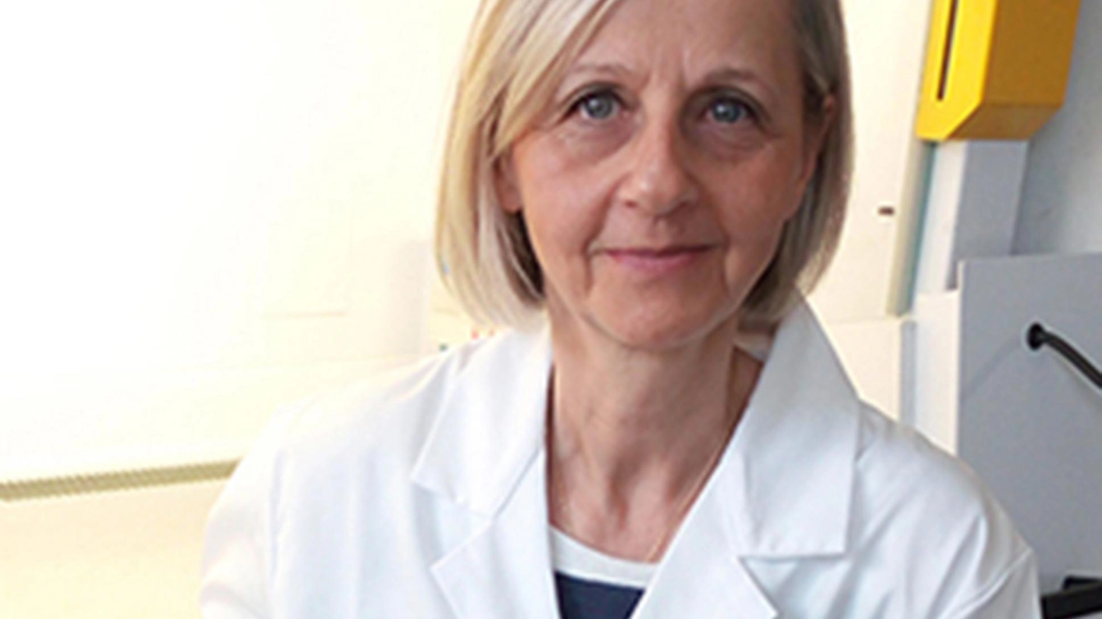 La professoressa Maria Grazia Cusi, direttrice del Laboratorio di Microbiologia