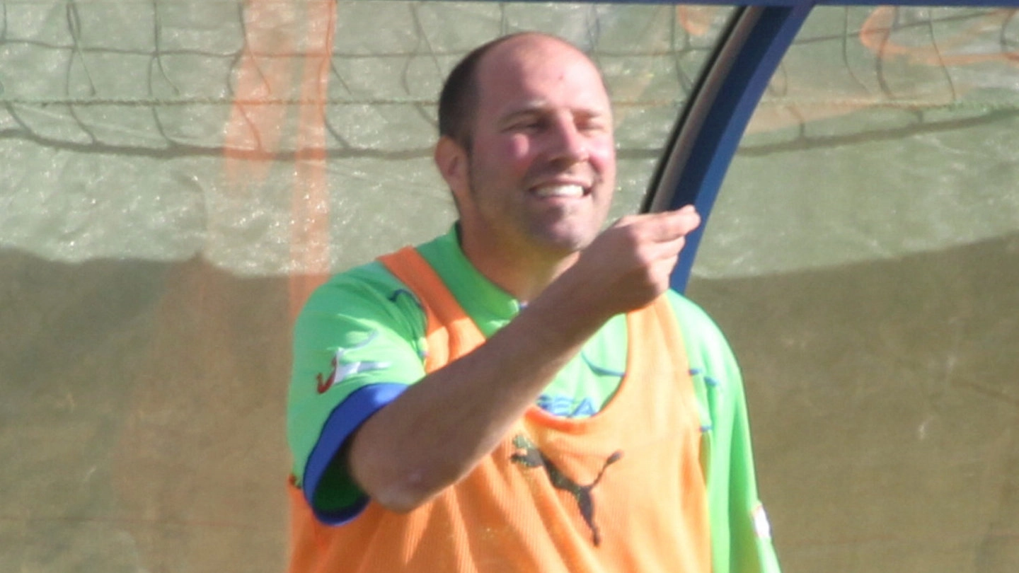 Il neo allenatore biancorosso Nicola Campedelli (Ravaglia)