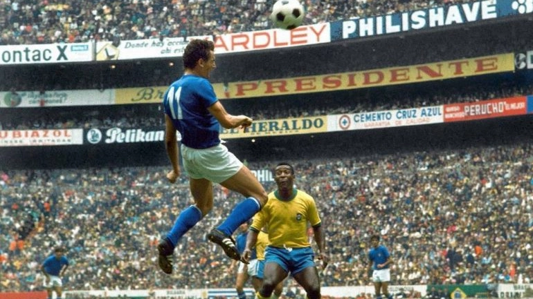 La finale del Mondiale 1970 in Messico: Italia- Brasile
