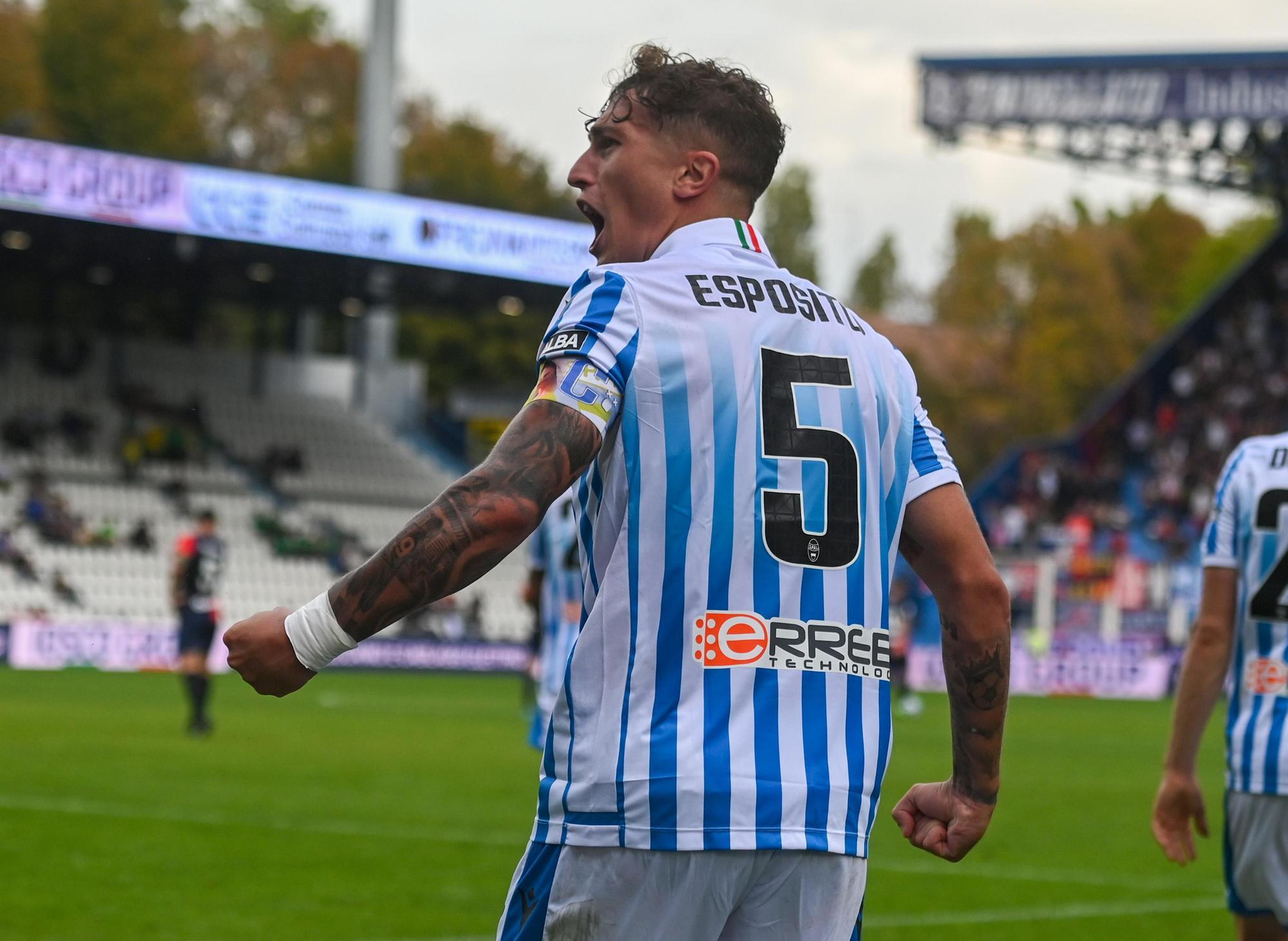 Esposito ai saluti lo aspetta la A a La Spezia