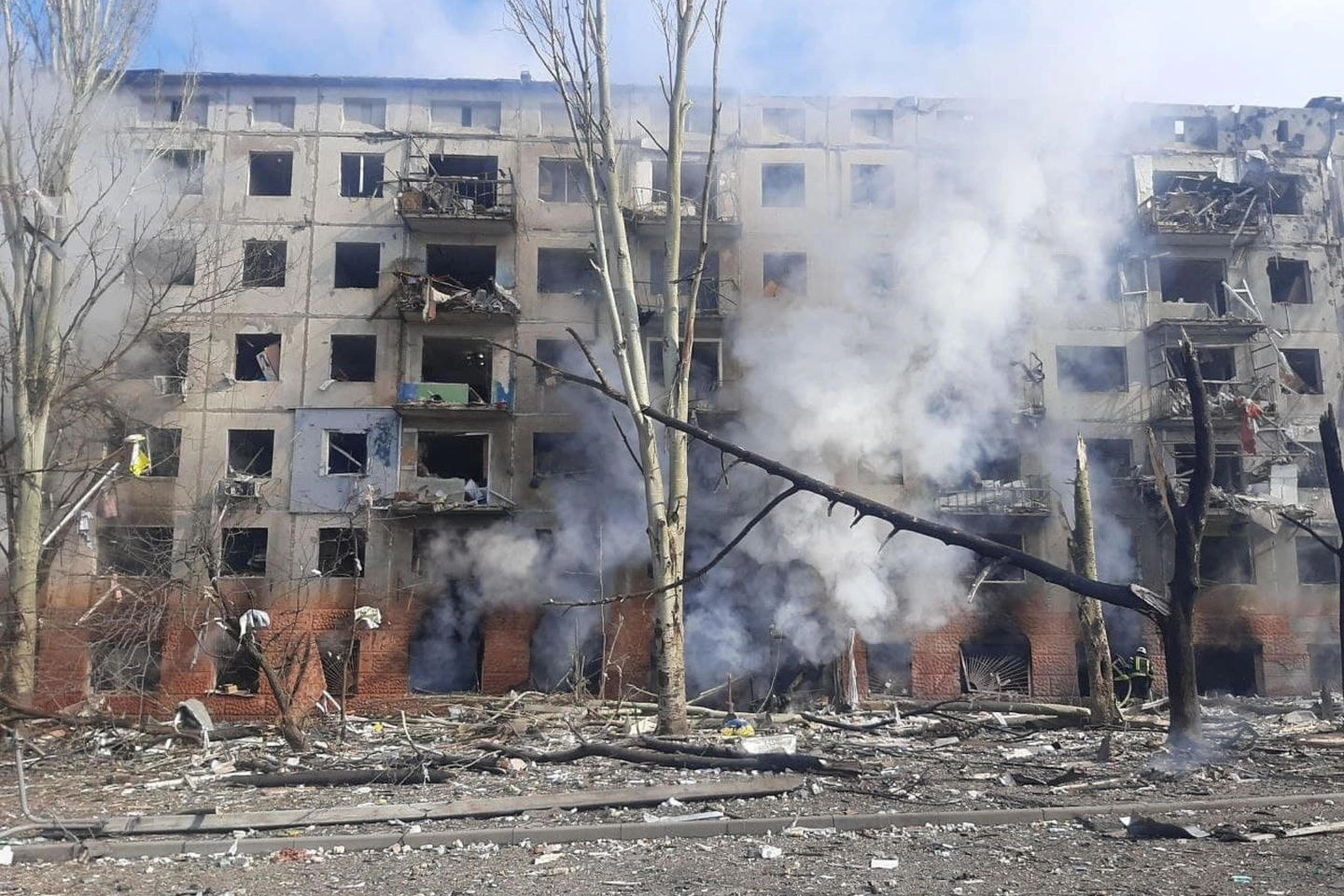 Bombardamento a Kramatorsk: due morti e sei feriti