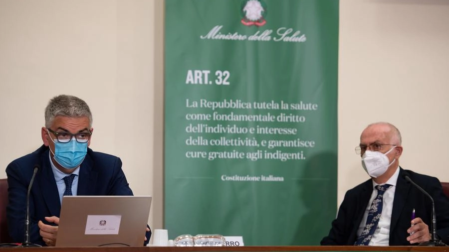 Monitoraggio Covid regioni, Silvio Brusaferro con Gianni Rezza in conferenza stampa