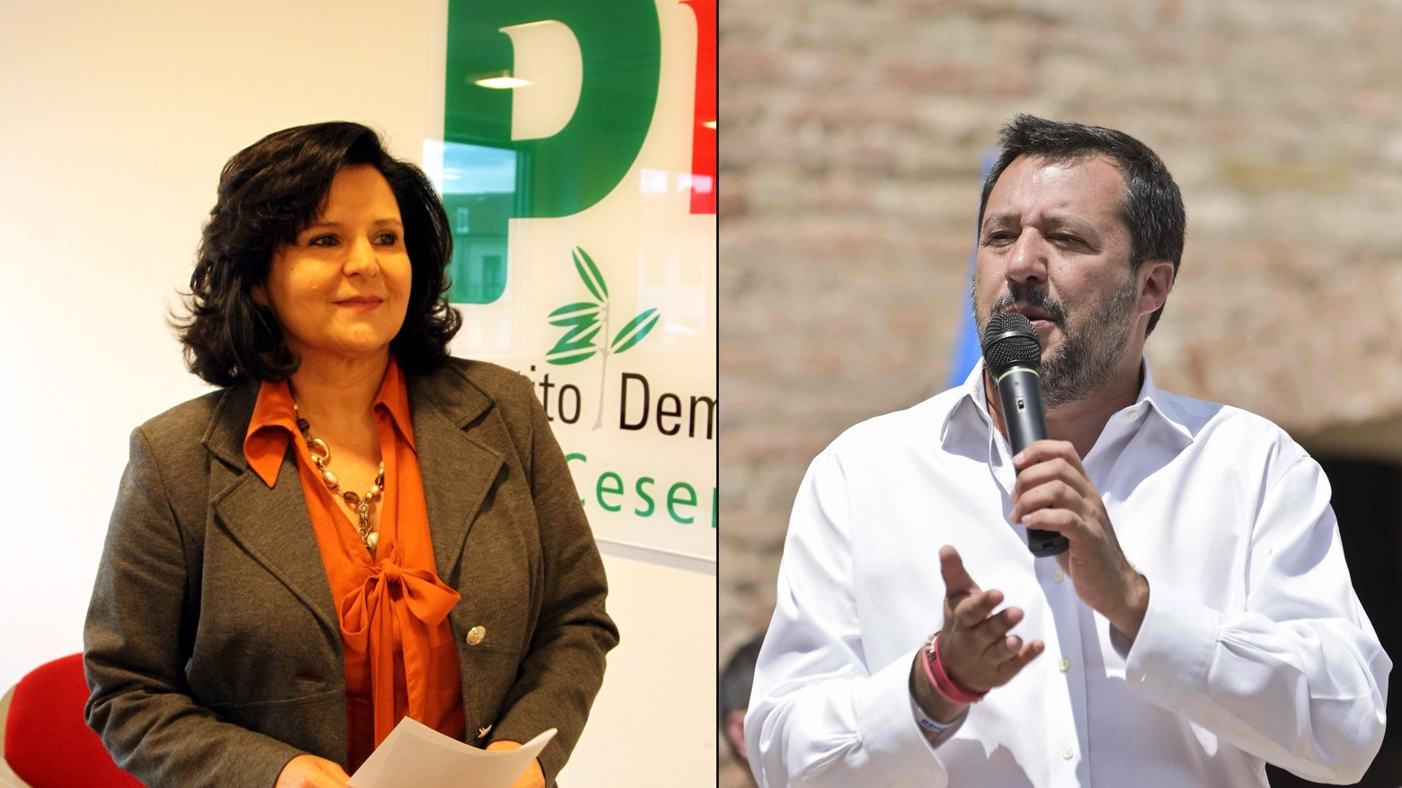 Insulti a Salvini (LaPresse) su Facebook, il sindaco Garbuglia (LaPresse) nella bufera 