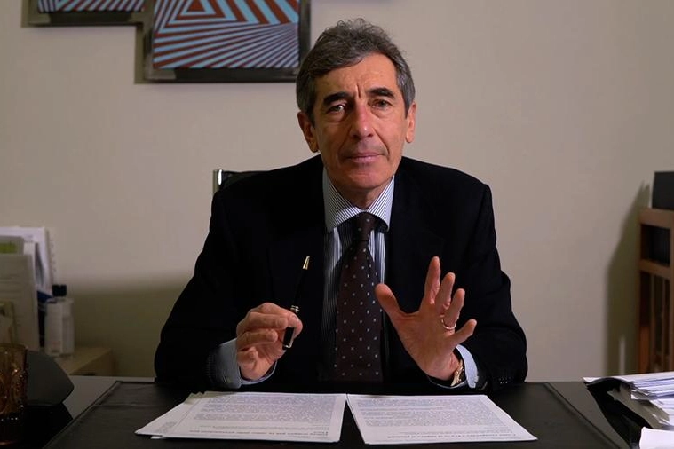 Fabio Battistini, 64 anni, candidato civico appoggiato dal centrodestra