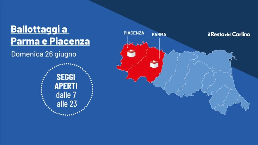 Ballottaggio in Emilia Romagna: Parma e Piacenza