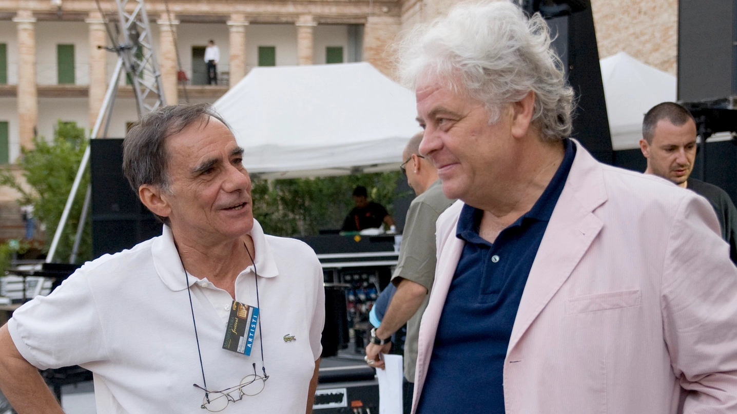 Roberto Vecchioni con Piero Cesanelli
