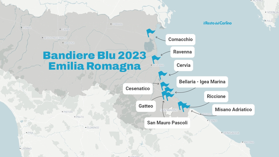 Bandiere Blu 2023 Emilia Romagna: l’elenco delle spiagge