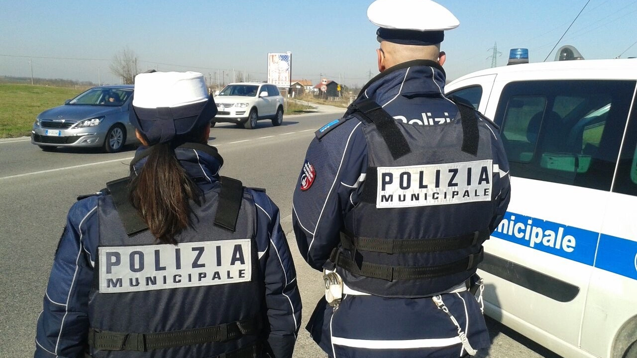 La polizia municipale dell'Unione Rubicone e Mare ha fermato un pericolo pubblico