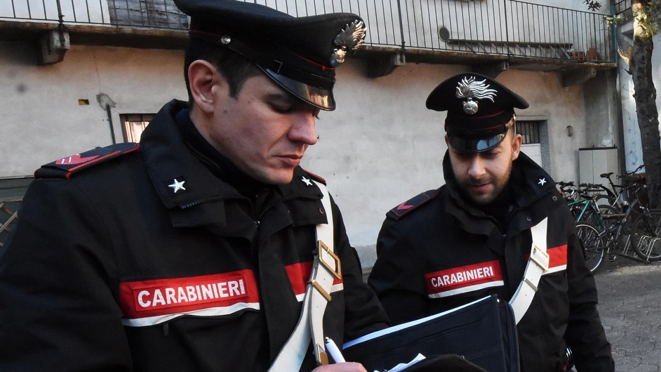 Sono intervenuti i carabinieri