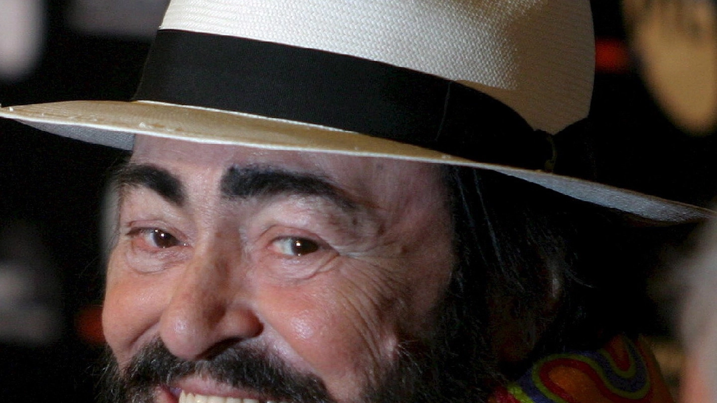 Luciano Pavarotti (foto Ansa)
