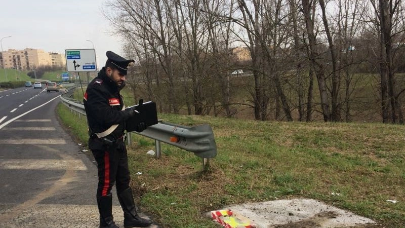 Le indagini dei carabinieri sugli autovelox distrutti
