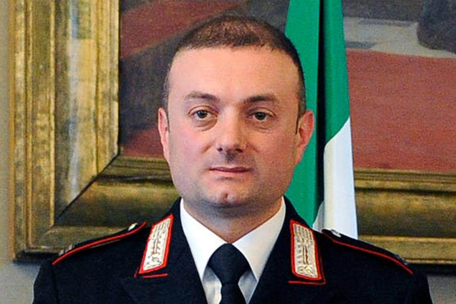 Nicola Pagano, comandante della stazione di Fiuminata
