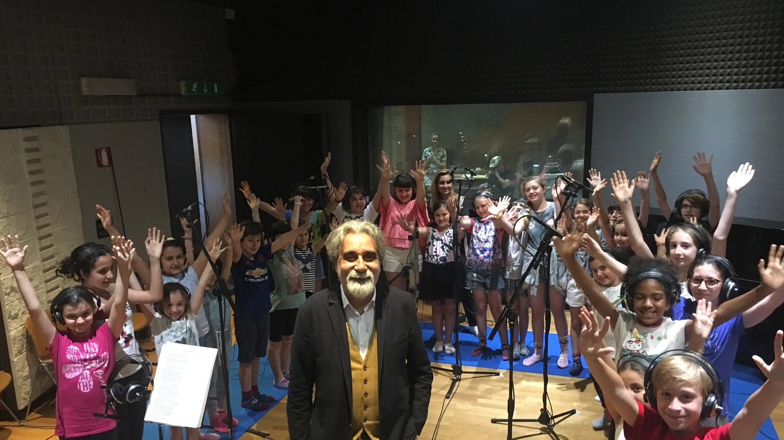 Il Piccolo Coro dell'Antoniano ritroverà a Sanremo 2018 il maestro Peppe Vessicchio