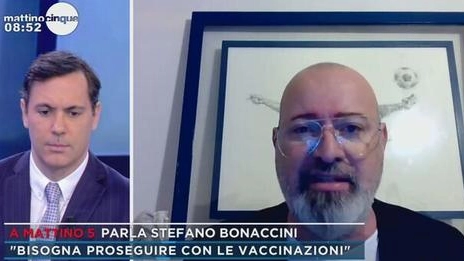 Stefano Bonaccini a Mattino 5 parla di vaccinazioni e lockdown
