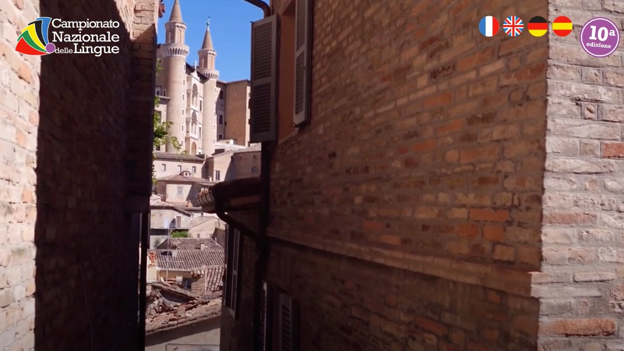 Urbino vista con gli occhi del campionato nazionale delle Lingue