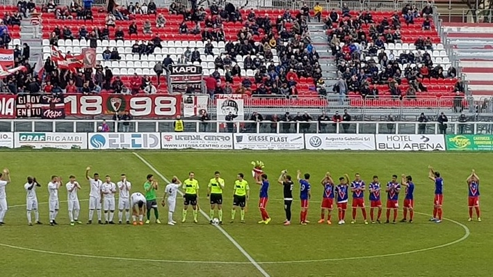 La Vis Pesaro ha battuto 2-0 la Sangiustese al Benelli