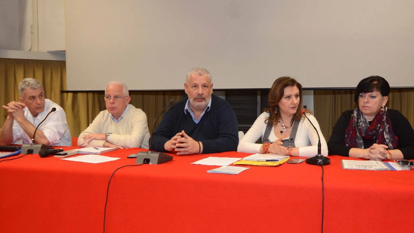 Rovigo, l'assemblea dei sindacati sugli organici degli ospedali (Foto Donzelli)