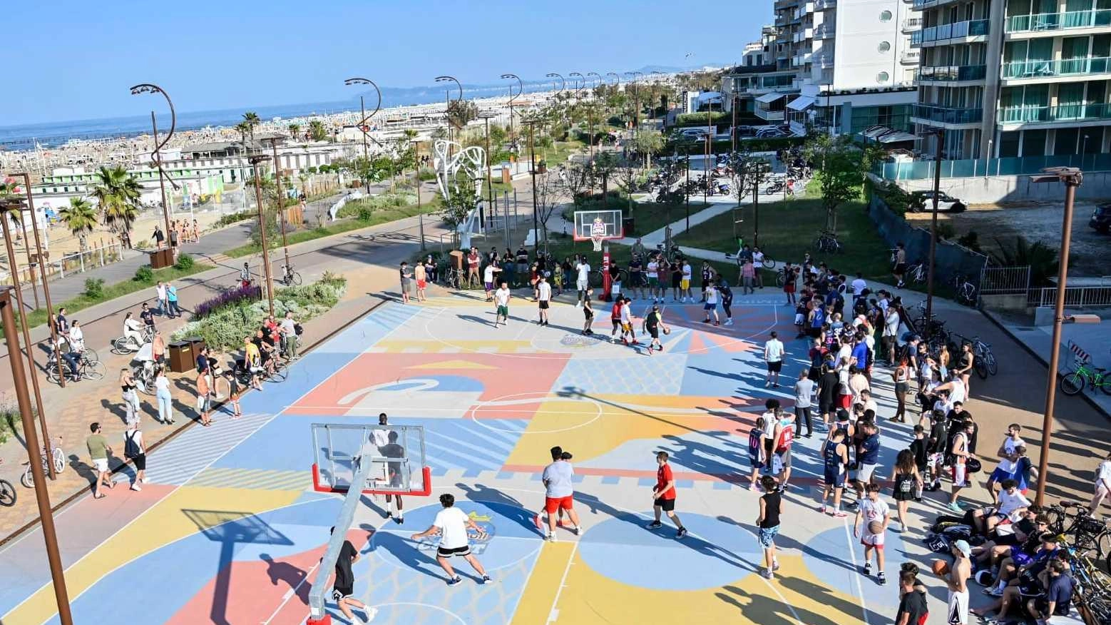 Lo sport sempre più protagonista nel Parco del mare: "Realizzeremo un nuovo playground a  Bellariva"