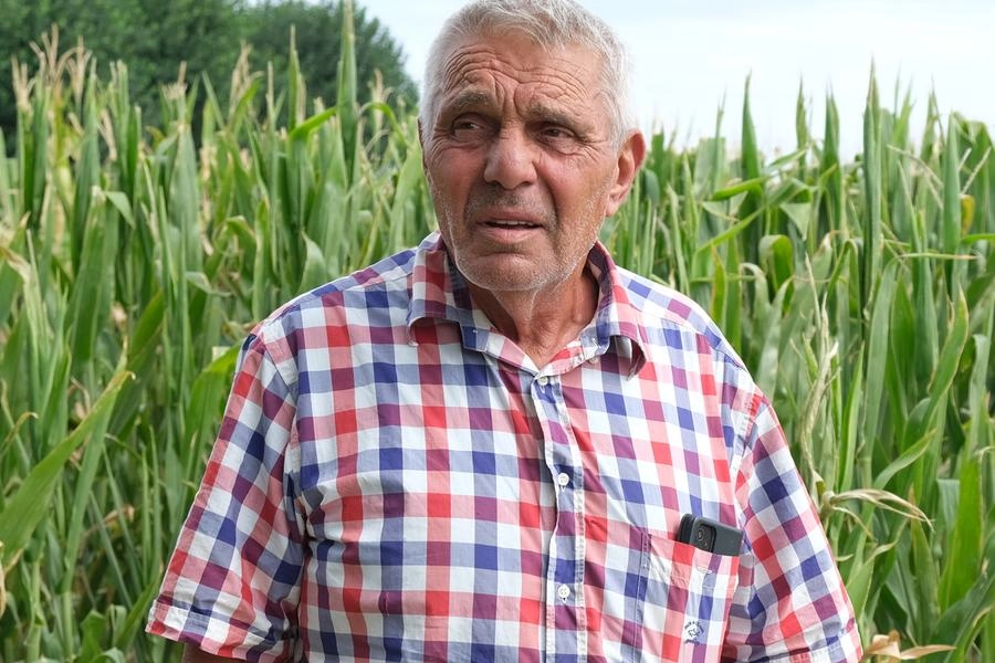 Marco Camanzi, 69 anni, agricoltore