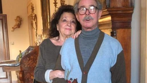 Il signor Eugenio Micele con la moglie Giuliana