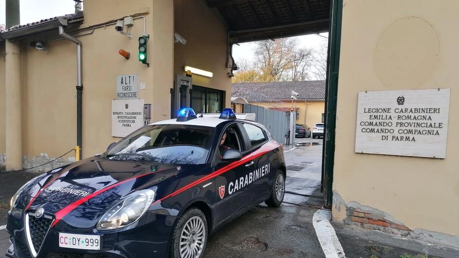 Il comando dei carabinieri di Parma