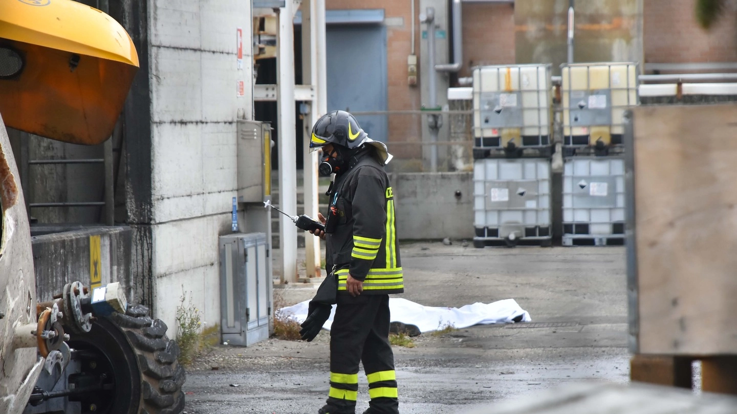 Reggio Emilia, tragico incidente sul lavoro a Iren (Foto Artioli)