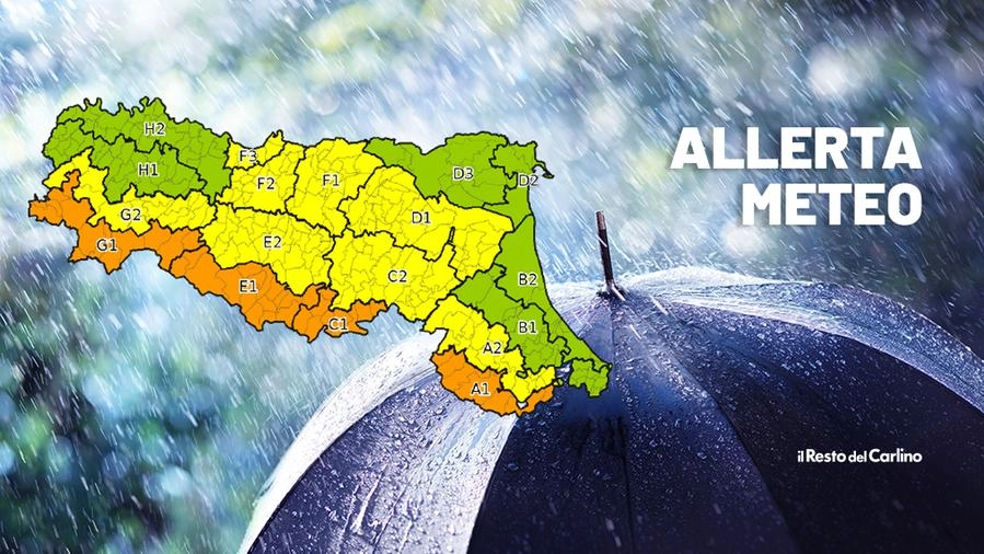 Allerta meteo Emilia Romagna: in arrivo temporali