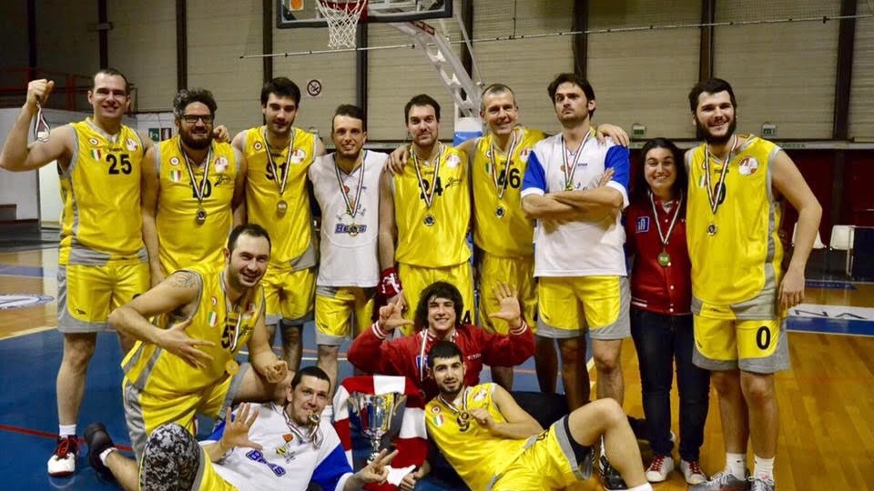 La squadra dell'Asd Sordi Pesaro vincitrice della Coppa Italia 2017