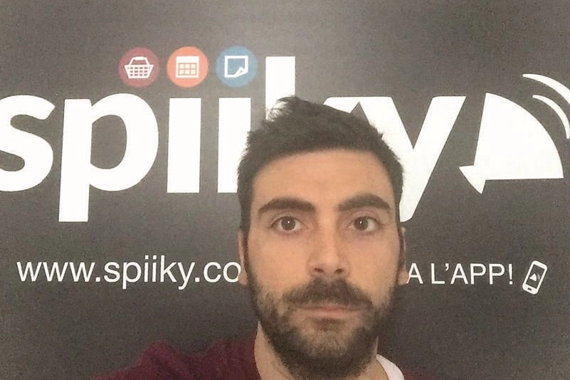 Matteo Venturelli, fondatore della start up Spiiky