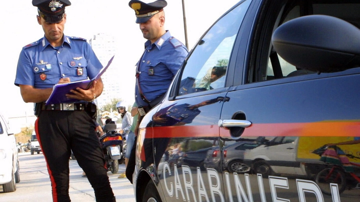Stanno indagando  i carabinieri  e la polizia (foto Ravaglia)