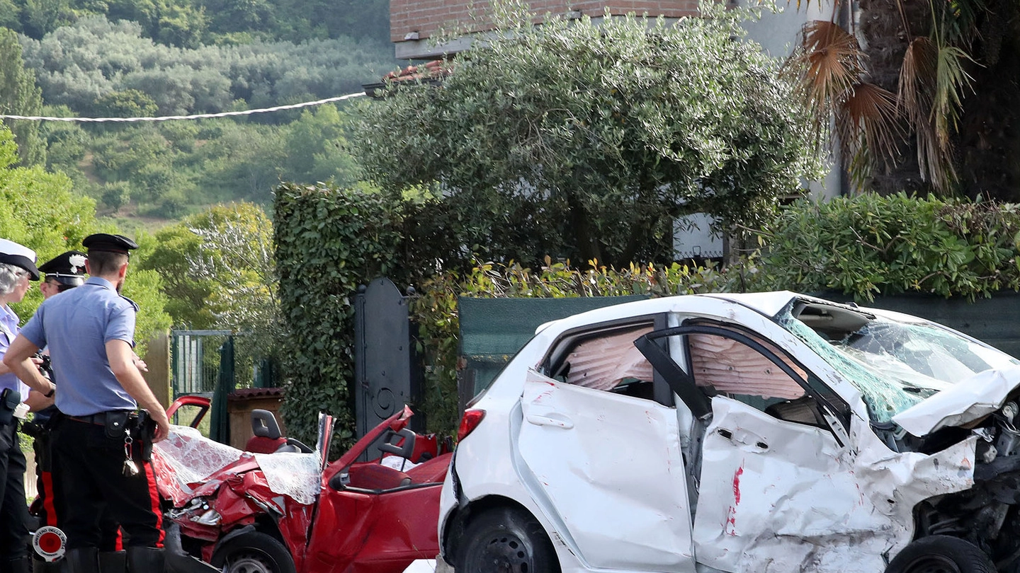 Pesaro, tre morti in un incidente stradale (Fotoprint)