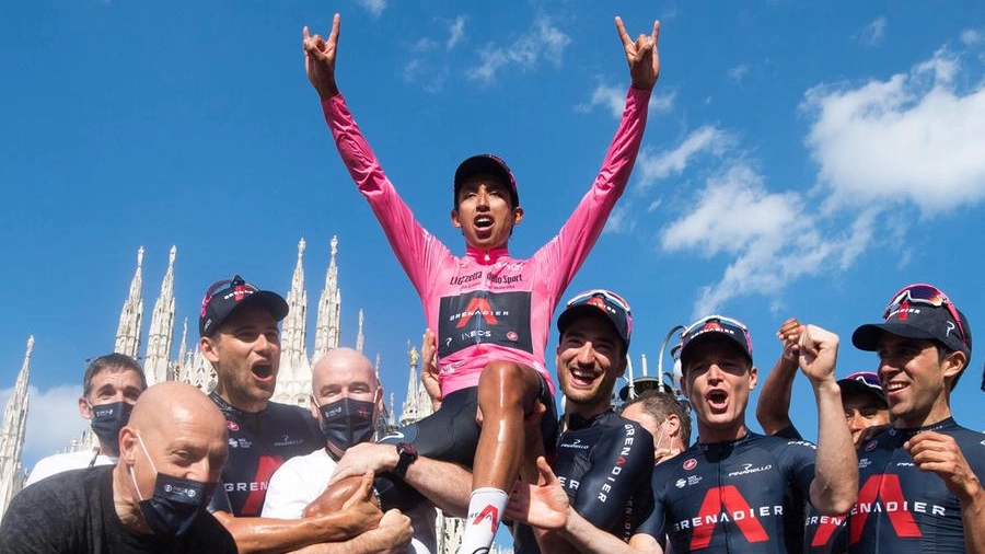 Egan Bernal, vincitore della scorsa edizione del Giro d'Italia