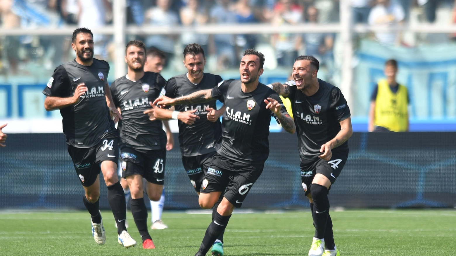 L'Ascoli ha battuto il Pescara (foto LaPresse)