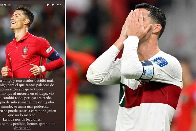 La storia di Georgina Rodriguez e Ronaldo in lacrime