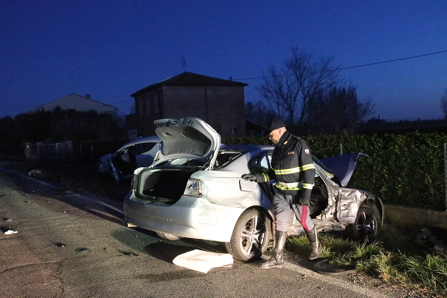 Ravenna, incidente nella notte. Sei feriti