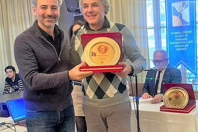 Stefano Caranti premiato a Instabul 