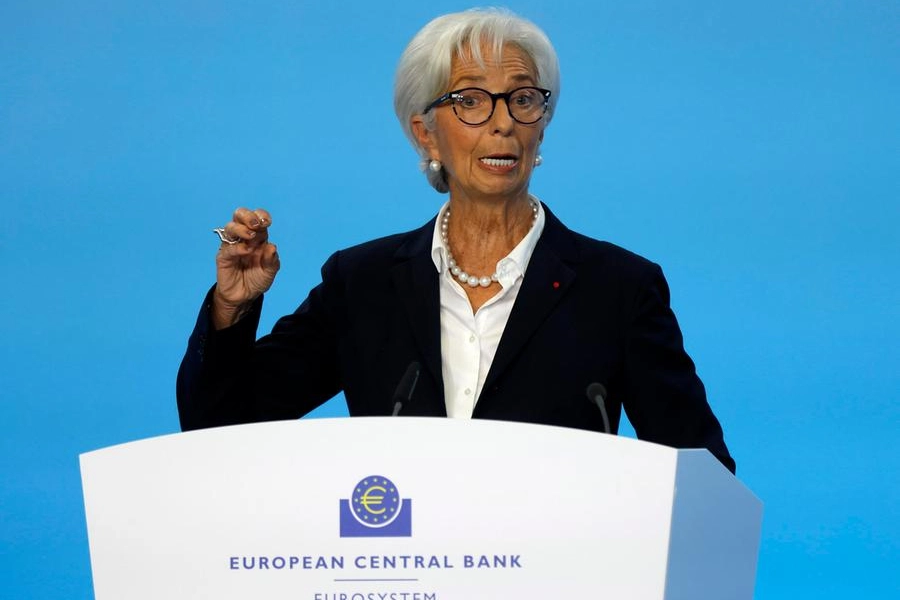 Christine Lagarde, presidente della banca Centrale Europea 