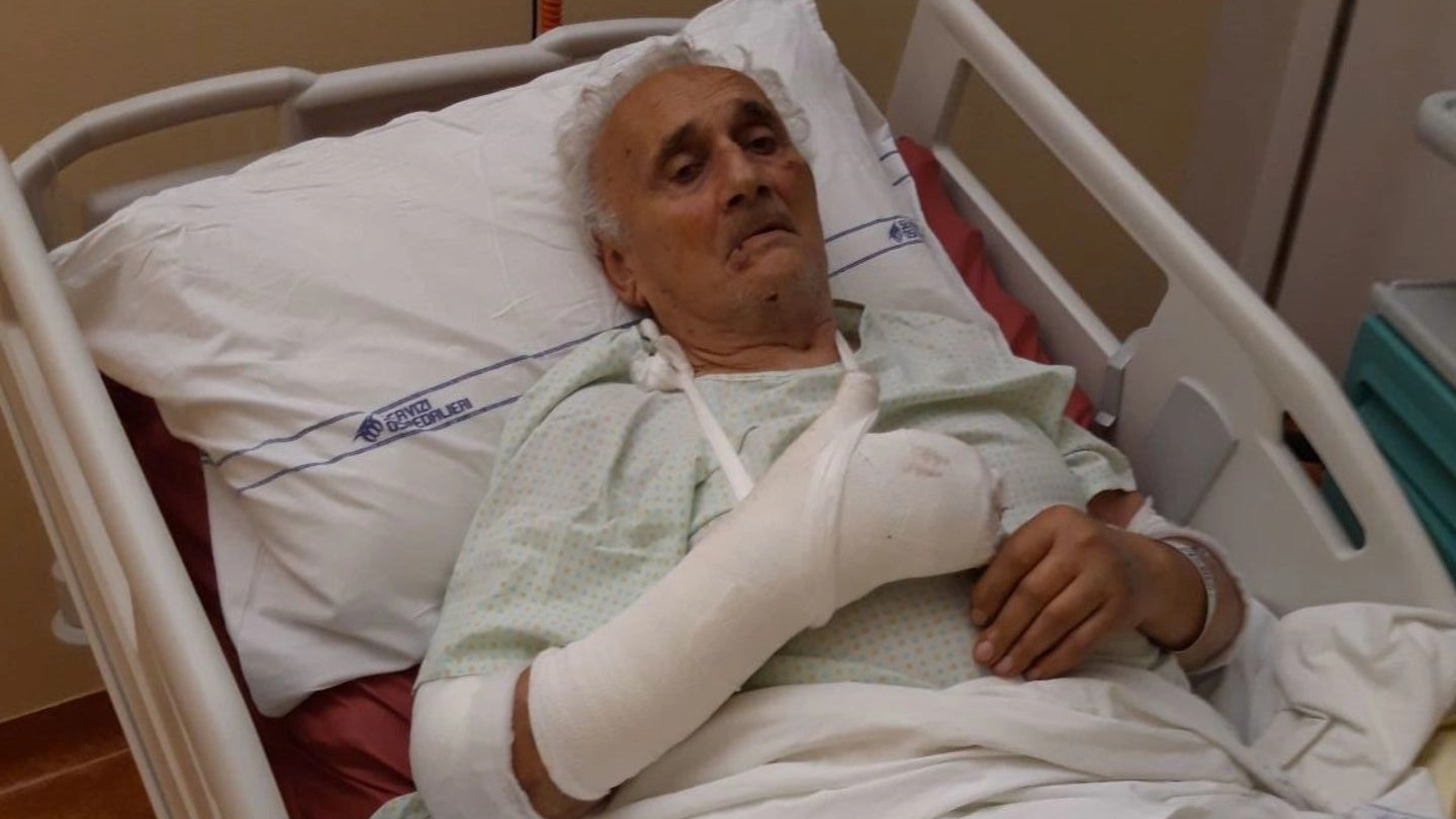 Dario Benigni, il pensionato di 85 anni di Vergato ferito gravemente da un cinghiale
