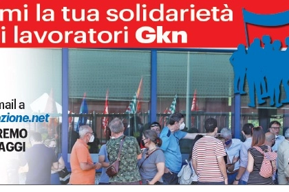 L'iniziativa de La Nazione per i lavoratori Gkn