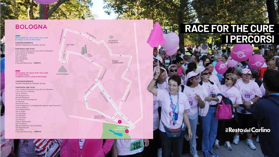 Race for the Cure in programma a Bologna domenica 18 settembre 2022