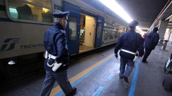 La polizia ferroviaria