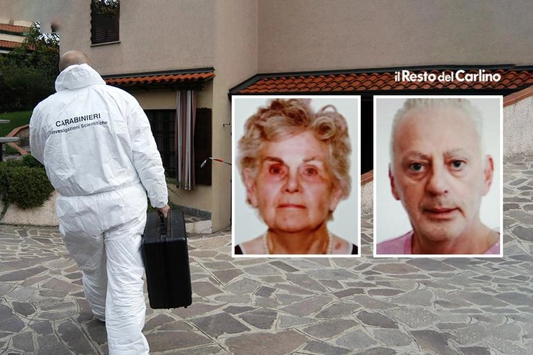Maria Luisa Bazzo, la vittima di 87 anni, e il figlio 57enne Ippolito Zandegiacomo