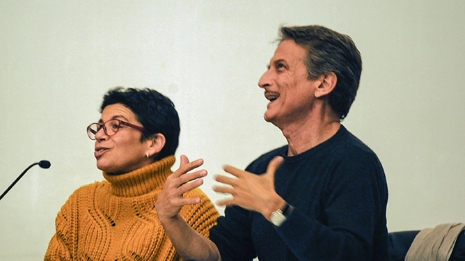 Cesare Bocci e Daniela Spada ospiti al liceo artistico di Macerata