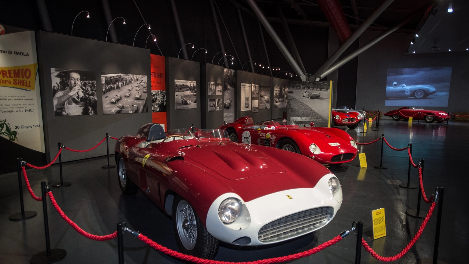 La mitica Ferrari 857 presente in Autodromo