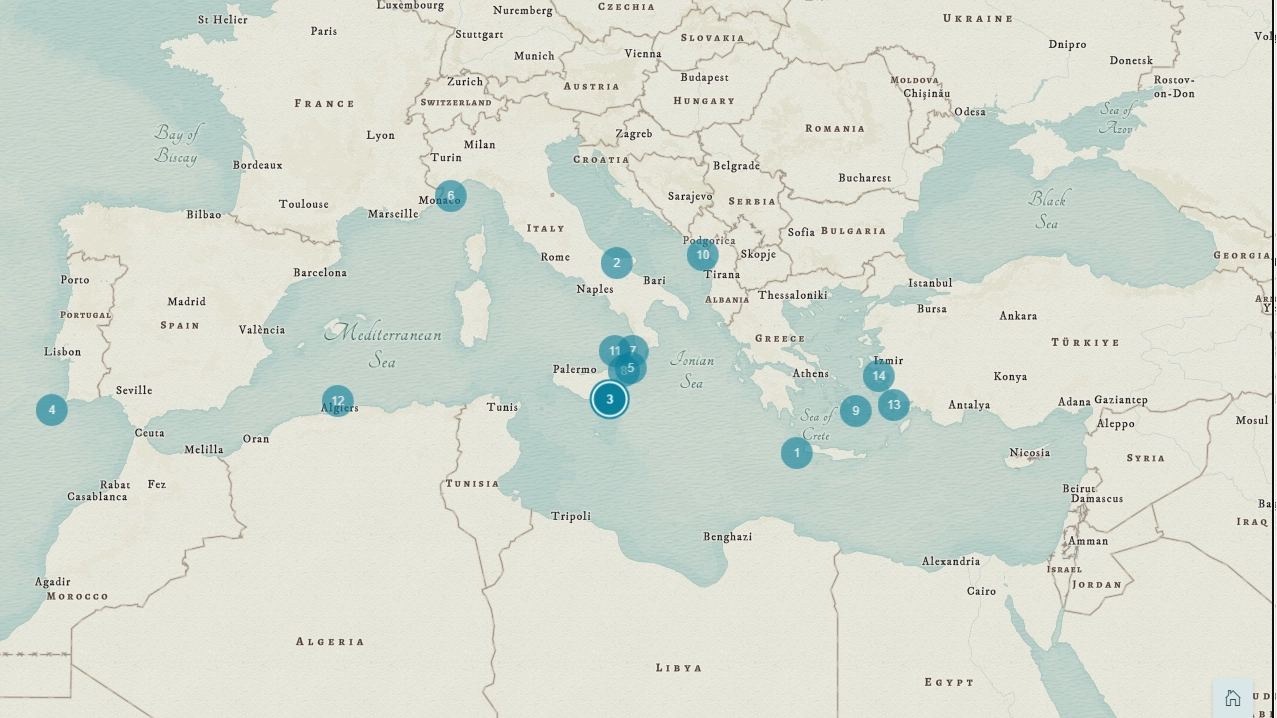 Terremoti e maremoti nel Mediterraneo, la mappa interattiva dell'Ingv