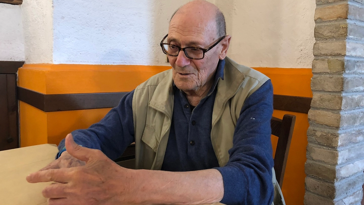 Il marchese Gianfranco Luzi, 81 anni