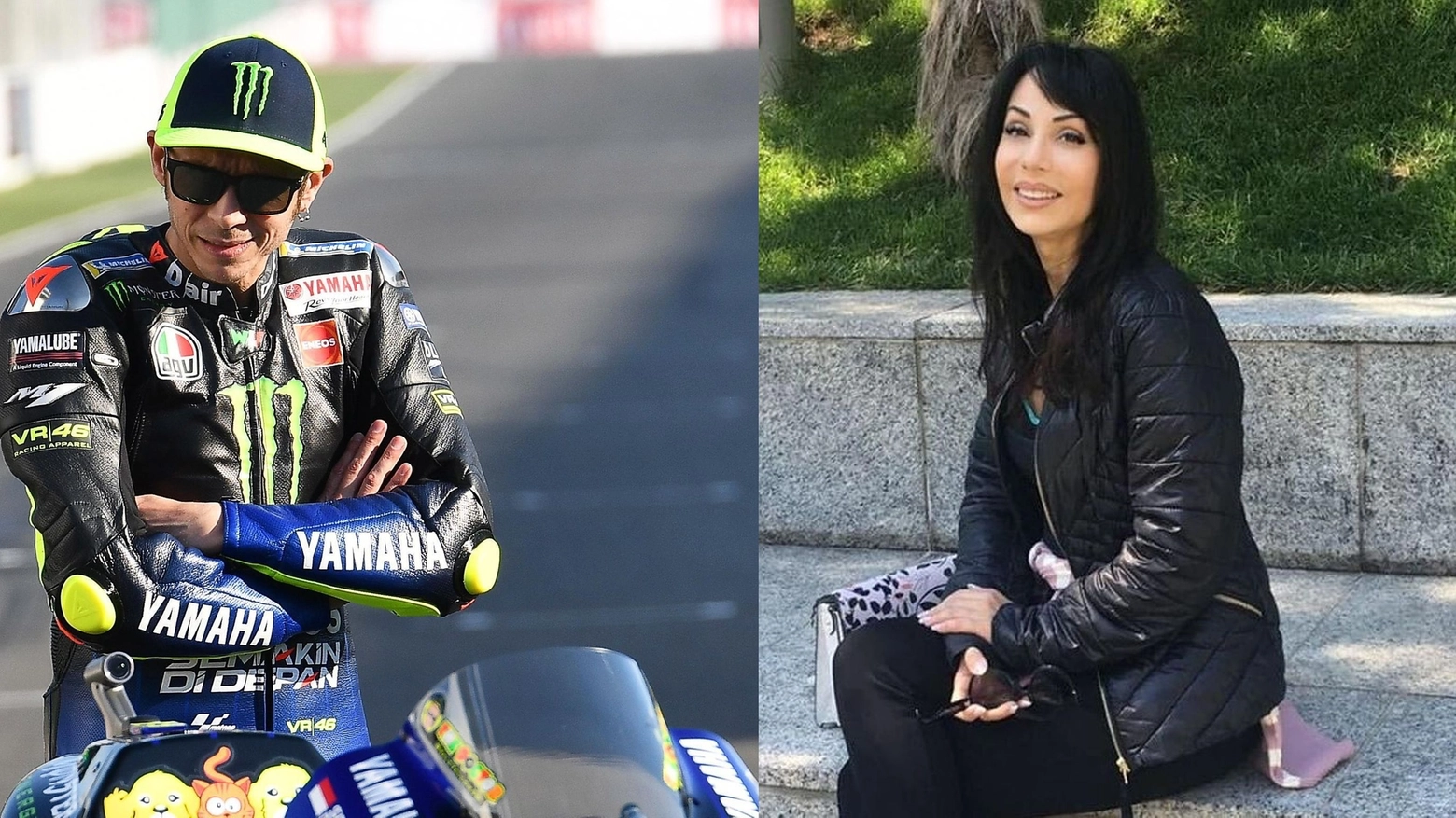 Valentino Rossi e Luisa Stracqualursi