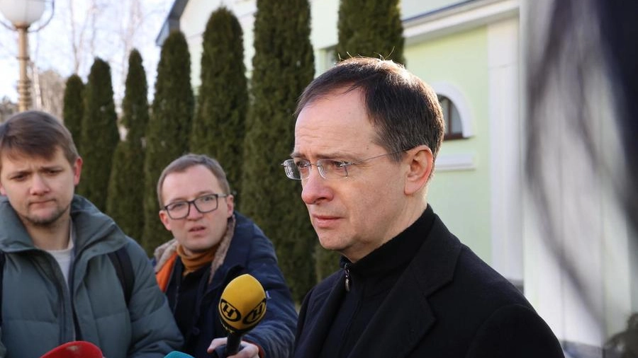 Vladimir Medinsky, il capo dei negoziatori russi a Minsk